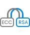 ecc and rsa