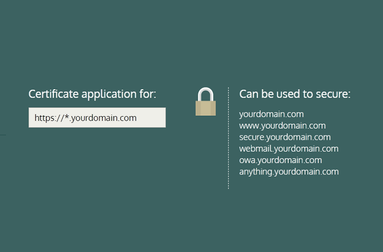 how do wildcard ssl certificate work